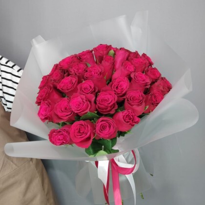 Букет из 35 Красных Роз