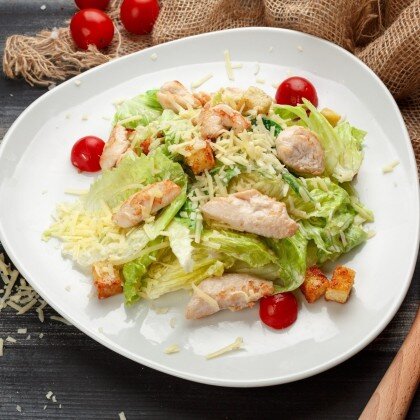 Салат "Цезарь" с курицей