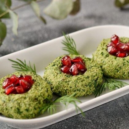 Пхали из зеленой фасоли