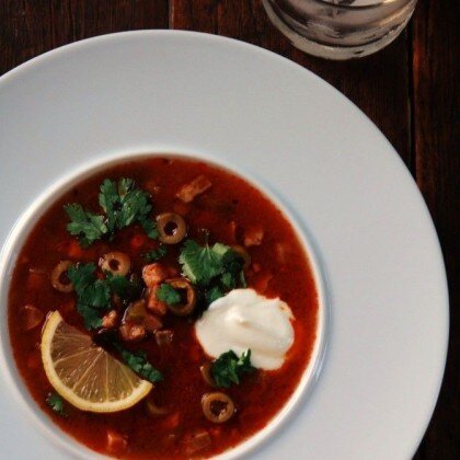 Сборная солянка мясная