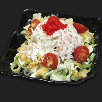 Салат "Со снежным крабом"