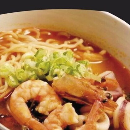 Рамен с морепродуктами