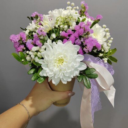 Композиция в стаканчике