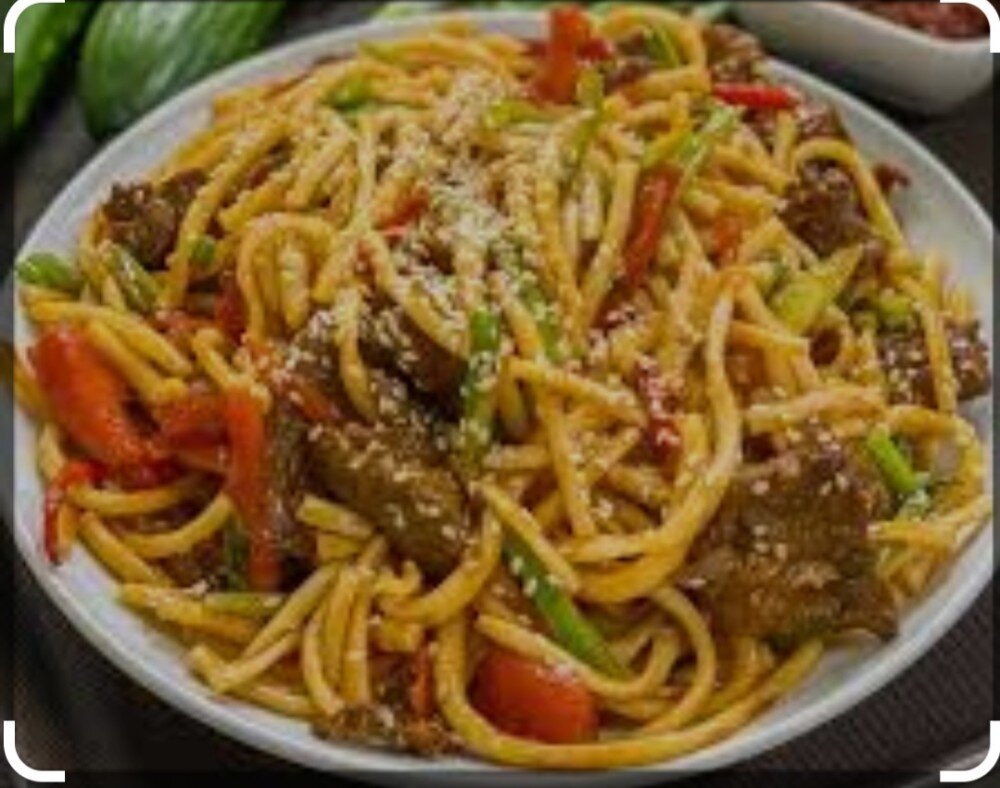 Лапша с говядиной