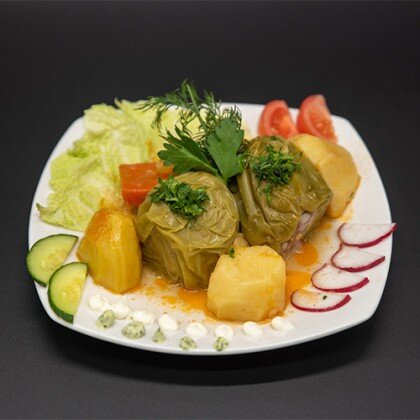 Перец фаршированный с говядиной