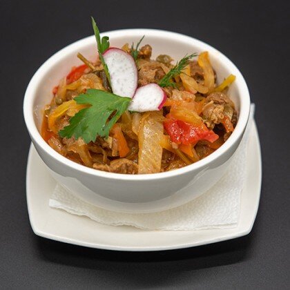 Лагман с говядиной