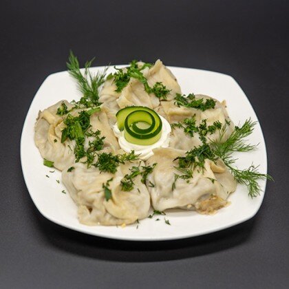 Манты с говядиной