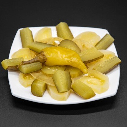 Салат из солёных овощей