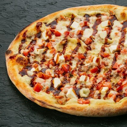 Космо-пицца "Курица-терияки"