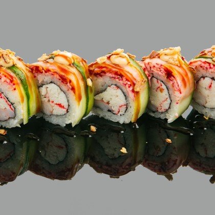 Ролл "Мега краб с креветкой"