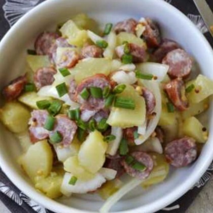 Картофельный с копчёностями