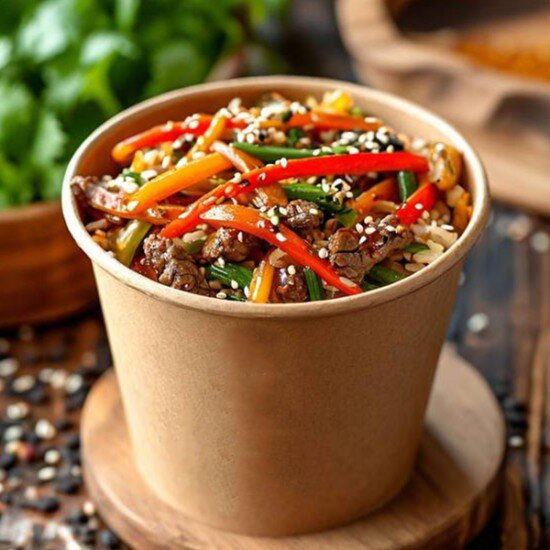 Рис с говядиной