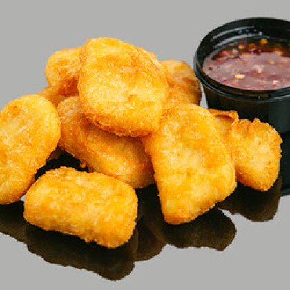 Наггетсы с соусом сладкий чили