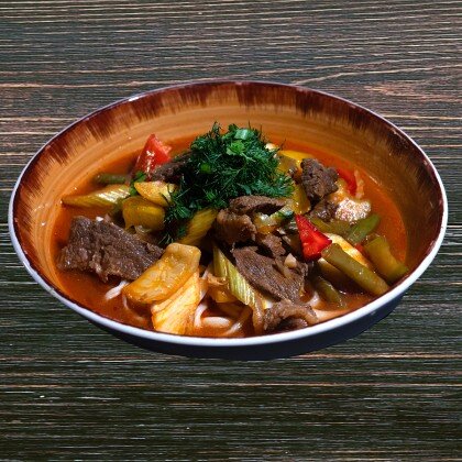 Уйгурский лагман