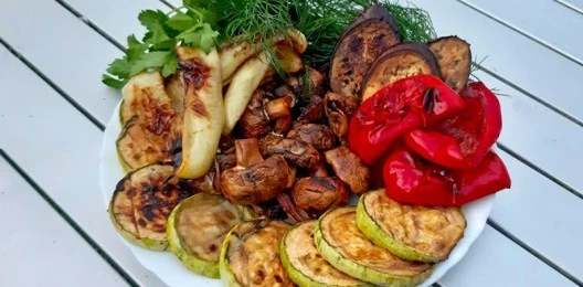Овощи на мангале