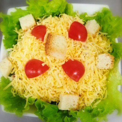 Салат "Цезарь" с курицей