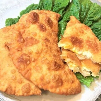 Мини Чебуреки с кимчей