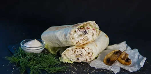Шаурма Вегетарианская с Грибами