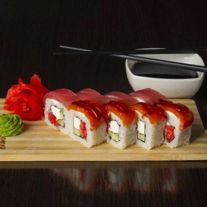 Ролл «Дабл-фиш»