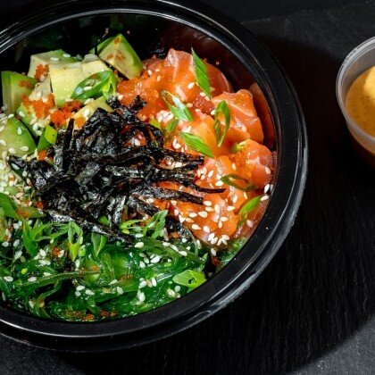 Поке с курицей