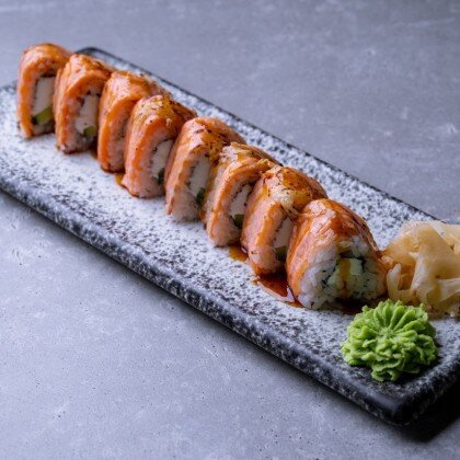 Ролл «Обоженный лосось»