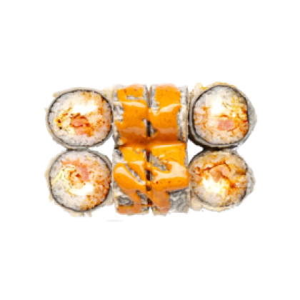 Роллы «Острый лосось темпура»