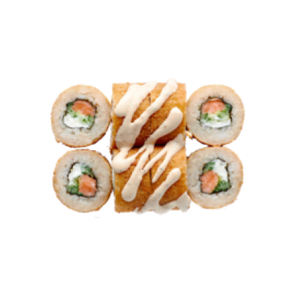 Роллы «Лосось темпура»