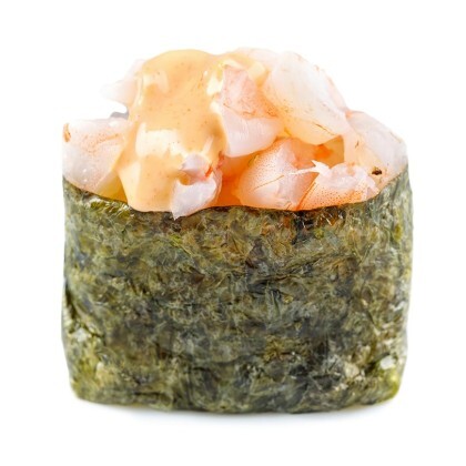 Гункан с креветкой