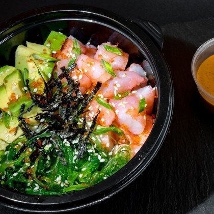 Поке с креветкой