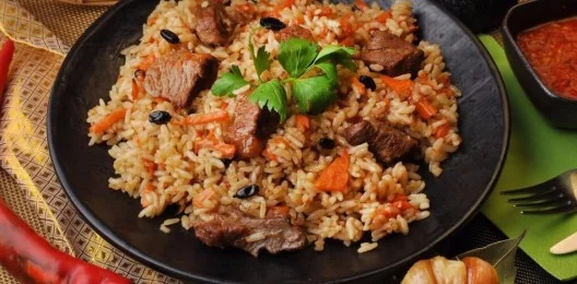 Плов с говядиной