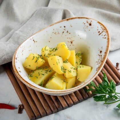 Отварной картофель