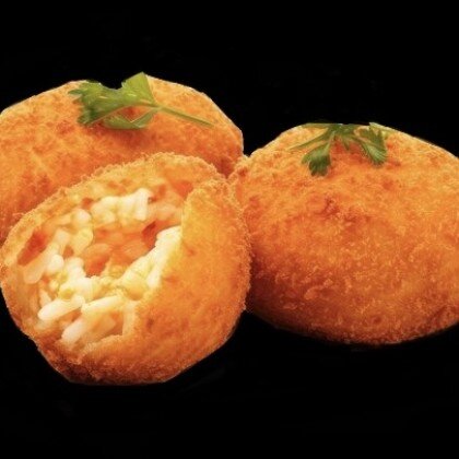 Рисовые шарики с курочкой