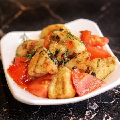 Хрустящие баклажаны