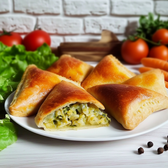 Пирожок с капустой