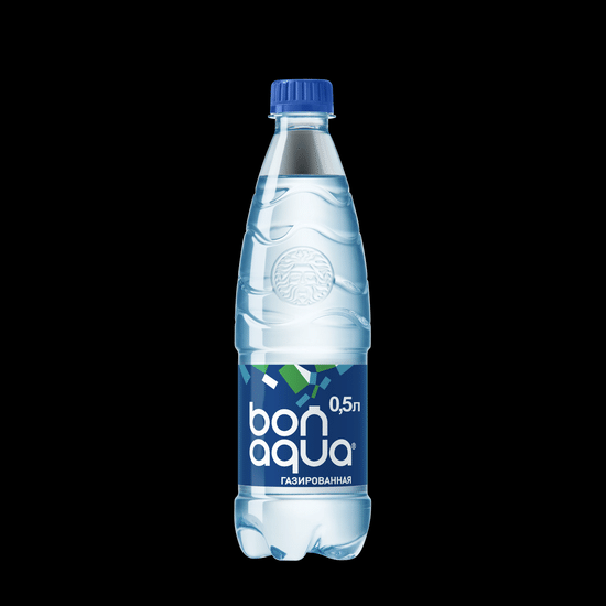 Вода газированная 0,5 л.