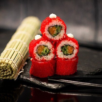 Калифорния с лососем