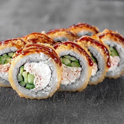 Теплый с крабом