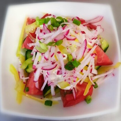 Салат "Букет из овощей"