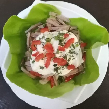 Салат "Каприз"