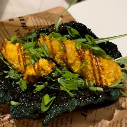 СУШИ ТАКОС с креветкой