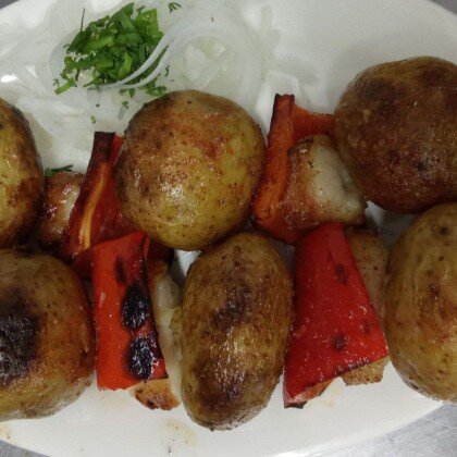 Картошка с курдюком