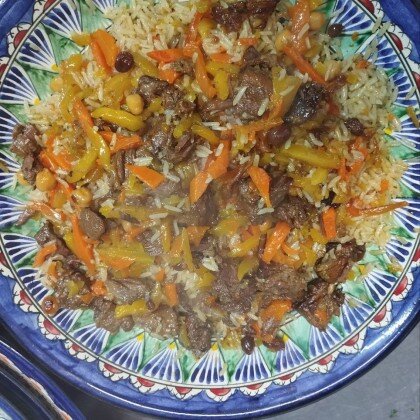 Плов говядина