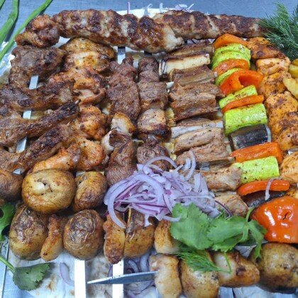 Корпоративный сет  шашлык