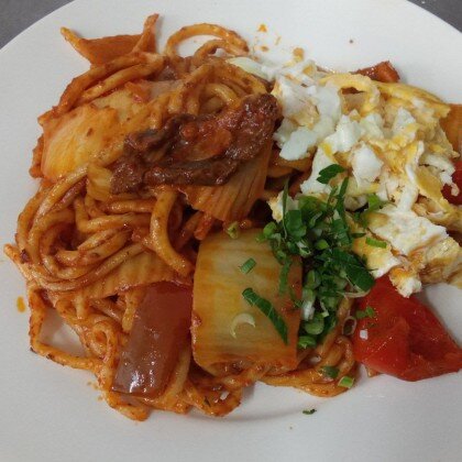 Жаренный лагман