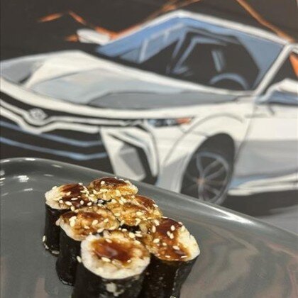 Мини ролл с угрем