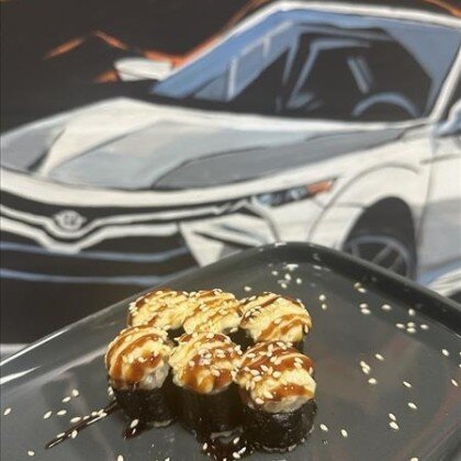 Запеченный Мини ролл с беконом