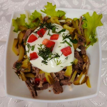 Салат "Пражский"