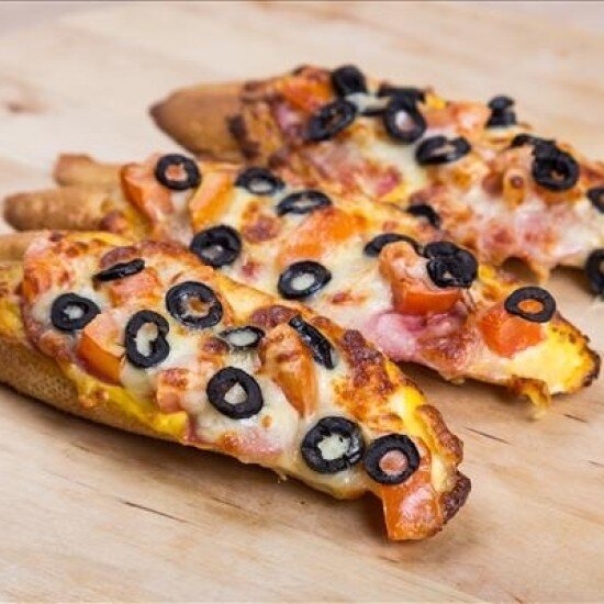 Брускетта с ветчиной