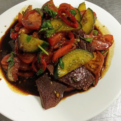 Салат «Японский» острый