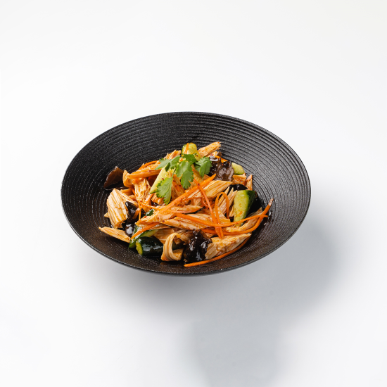 Салат со спаржей